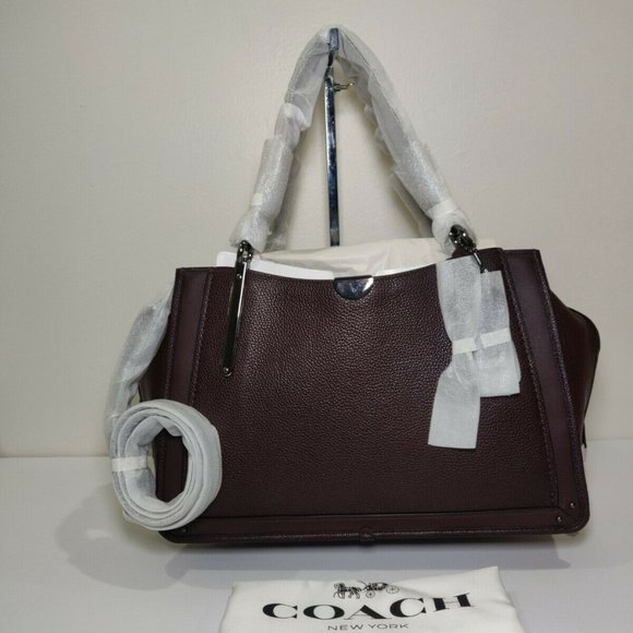 Handbags - Coach 38550 Dreamer 36 Gunmetal Oxblood NWT